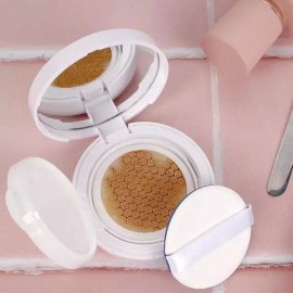 Kongshim Patsim [콩심팥심]파운데이션 소분 케이스 화이트 DIY팩트 썬쿠션만들기 [Comsum Pantum] Foundation Mini Case White DIY Pact Sunscreen Making