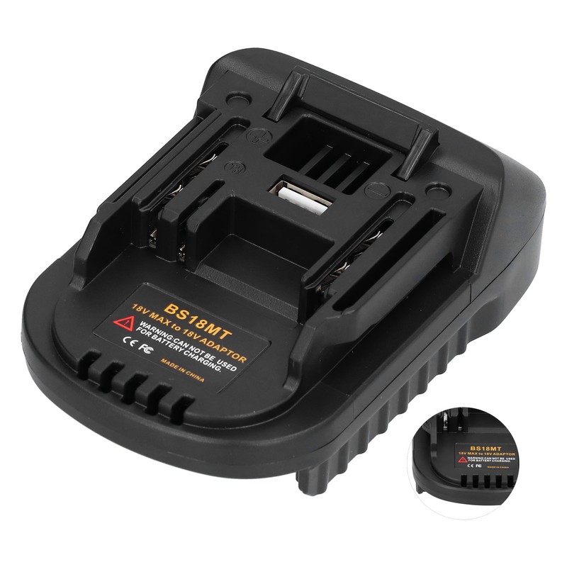 BS18MT Battery Converter Adapter for MAKITA 18V Battery BL1830 BL1840
