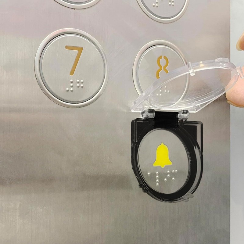 INCREWAY Elevator Button Cover 2pcs Dustproof Safety Push Button Cap