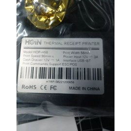 HOIN HOP-H58 Portable Thermal Receipt/POS  Printer  58mm NIB