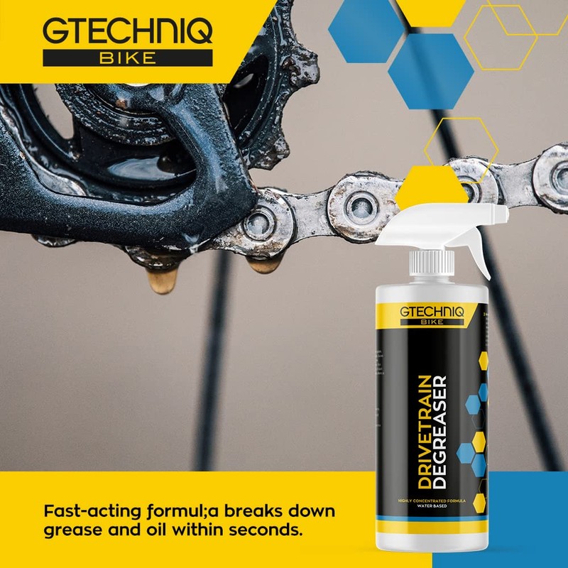 Gtechniq Bike Drivetrain Degreaser, 17 fl oz | Fast Acting