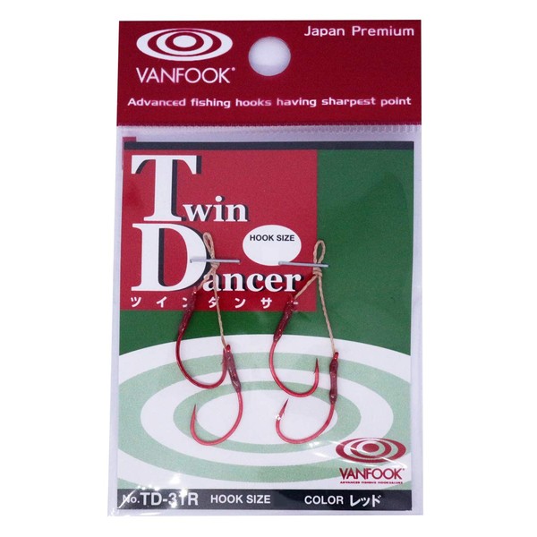 VANFOOK TD-31R Twin Dancer, Red