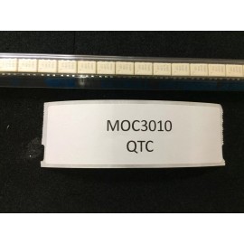QTC MOC3010 QTC OPTOISO 5300VRMS 1CH 5.3Kv TRIAC OUT 6PDIP WHT 12 PIECES