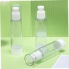 Clear Airless Lotion Pump Bottle Empty Cream Vacuum Lotion Bottle,8Pcs