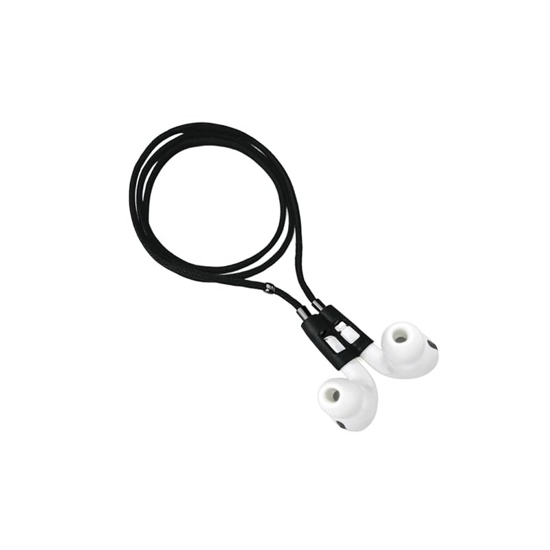 Tapper Nylon Strap for AirPods & AirPods Pro (Black/Black Steel)