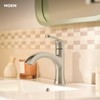 Moen Karis Spot Resist Brushed Nickel One-Handle Single Hole Bathroom