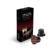 MUST, 100 Coffee Capsules in 100% Recyclable Aluminum, 100% Arabica Blend Intensity 6/8, 10 Packs of 10 Capsules, Compatible with Nespresso Machine, Made in Italy