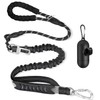 SlowTon Dog Leash, Heavy Duty Bungee Dog Leash, Comfortable Padded