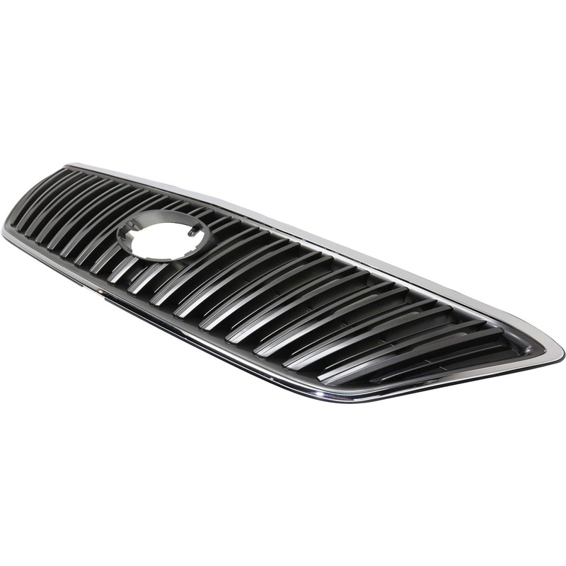 Grille Assembly Compatible with 2004-2006 Lexus RX330 Chrome Shell/Painted Gray