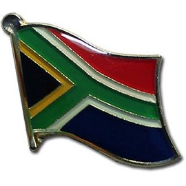 Wholesale Pack of 50 South Africa Country Flag Bike Hat Cap lapel Pin