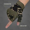FIORETTO Fingerless Gloves for Airsoft Shooting Half Finger Hunting Hiking
