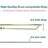 Aspen Creative 20103-11, Metal DIY Drum Lamp Shade Strong Ring,