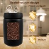 Abizarch 1200ml Coffee Vacuum Canister Airtight Coffee Canister Stainless Steel