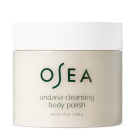 OSEA Undaria Cleansing Body Polish (10oz) – Spa-Worthy AHA Exfoliator with Pumice & Undaria Seaweed, Nourishing Cleanser & Scrub, Vegan Body Care