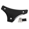 Unbranded Black Sissy Bar Passenger Backrest Pad Bracket For Harley