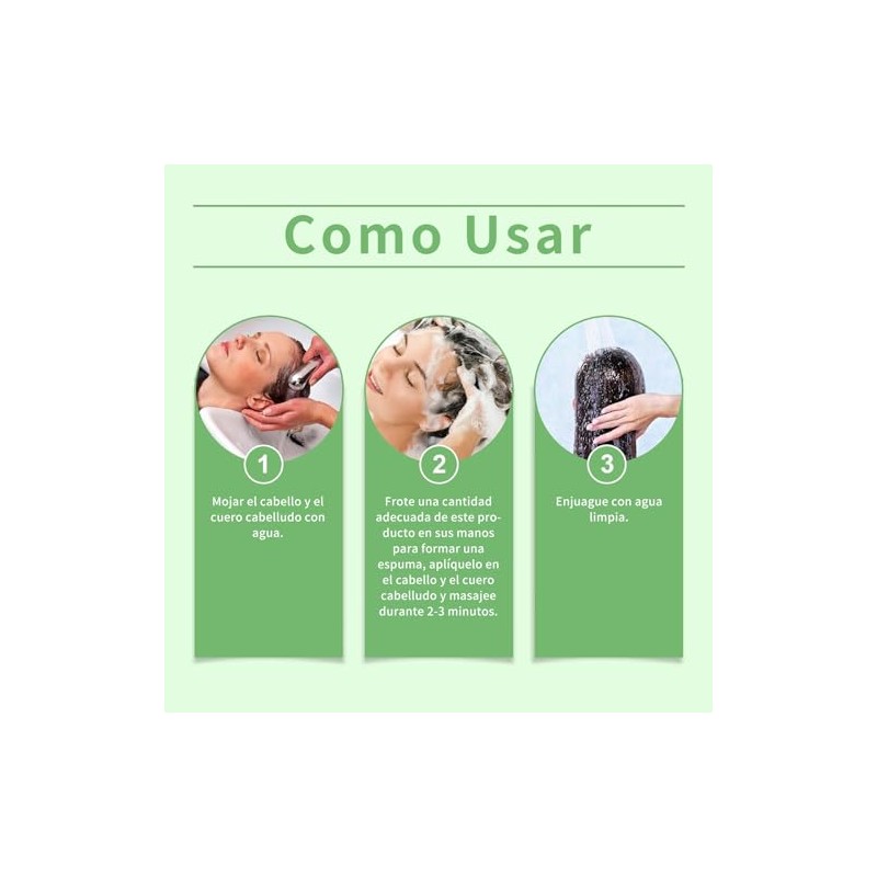 Batana Oil Shampoo, Batana Shampoo with Rosemary Extract, Champú De