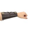 Archery Arm Guard Adjustable Strap Second Cowhide Arm Protector Pad