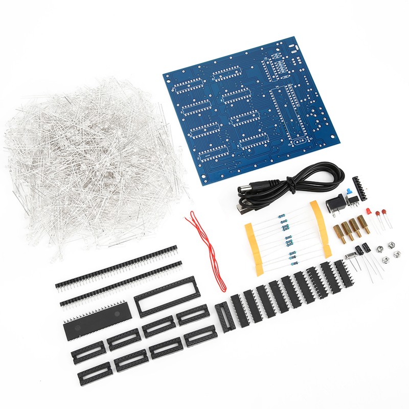 LED Light DIY Kit 3D Printed Circuit Board Stable Printed