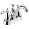 Delta Faucet P99674LF Apex Two Handle Centerset Bathroom Faucet, Chrome