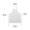 a mont Soft Neck Chef Apron, Bid Apron, Cotton Apron,