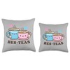 Smarty Pants Designs BES Cute Kawaii Cups, Tea Lovers Throw