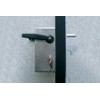 DMS Handle Black Adjustable 35 ÷ 50 for Metal Doors