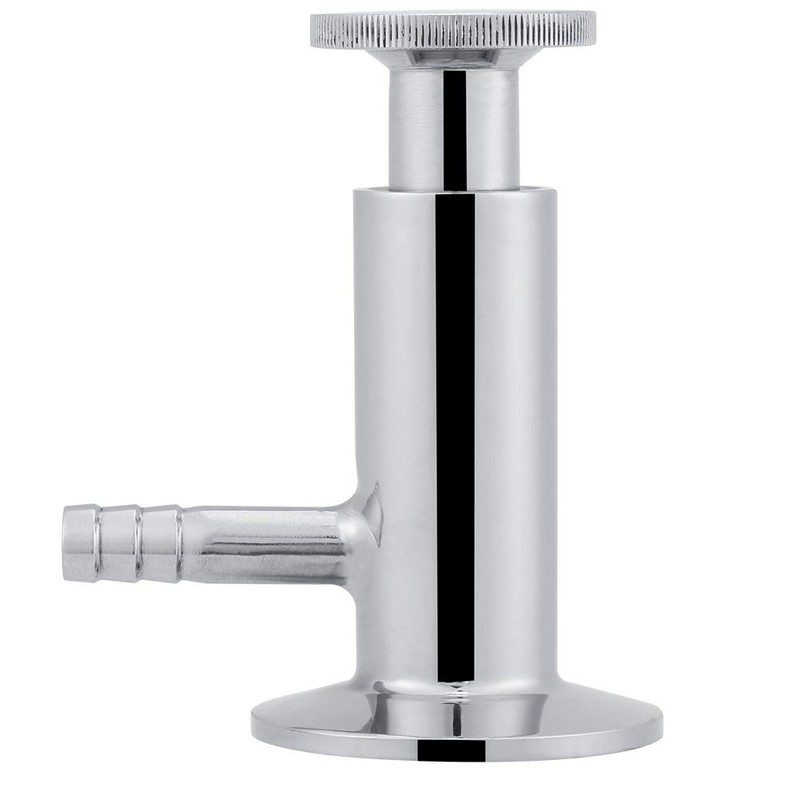 Sanitary Sample Valve, 2 Inch(50.5mm) Ferrule Sanitary Stainless Steel SUS304