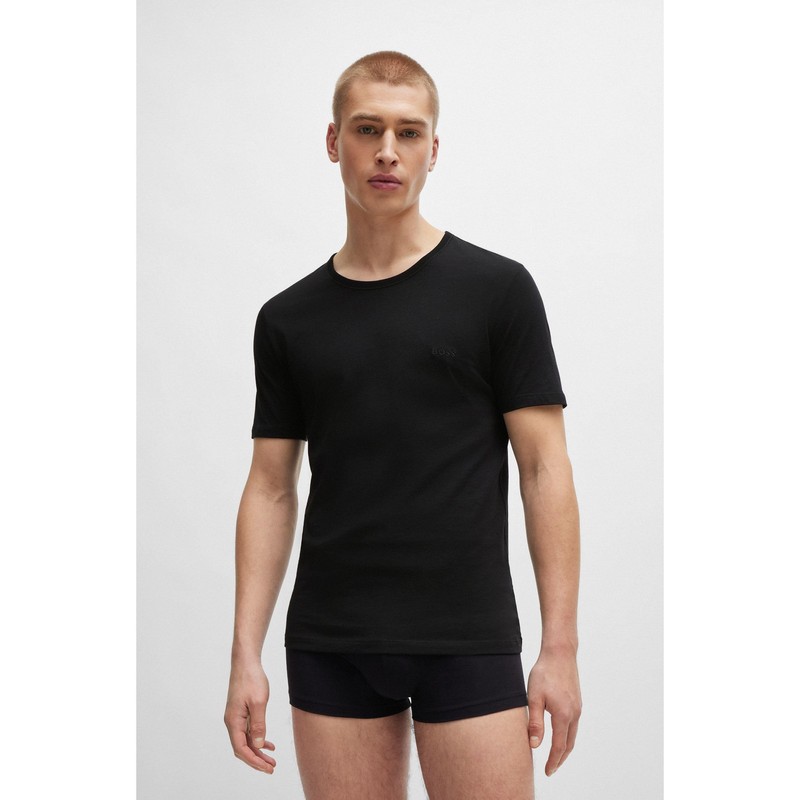 Boss Men's R-Neck Classic T-Shirt, Pack of 3