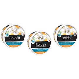 BOLDAIR Geruchsvernichter, 8 Wochen, 300 g, 3 Stück