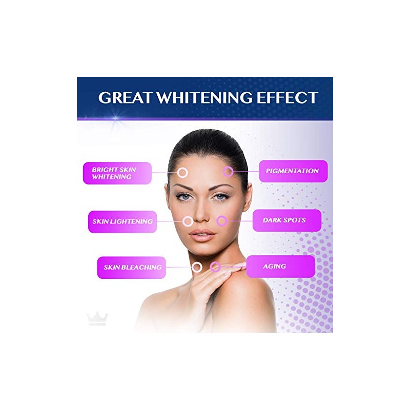 Northern Crown Cosmetics Pastillas Blanqueadoras Glutatión 120 Cápsulas 2000 Suplemento