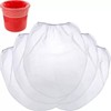 5Pcs Paint Strainer Bags, Fine Mesh Disposable Bucket Strainer with