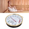 Sauna Thermo-Hygrometer, 2 in 1 Temperature Humidity Meter 10 To