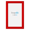 SnapeZo Red Poster Frame 8.5x14 Inches, 1.2 Inch Aluminum Profile,
