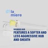 LA MIERE 100P Disposable Premium Dental Plastic Hub Needles in