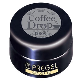 Prigel Gel Nail Color EX Coffee Drop 809