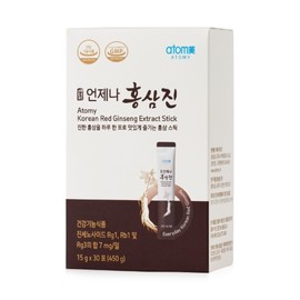 Atomy [Atomy] Always Red Ginseng (30 packets, 1 month supply) / [애터미] 언제나 홍삼진 (30포, 1개월분)