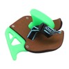 Archery Finger Tab Shooting Tabs Double Layer Leather Tabs Guard