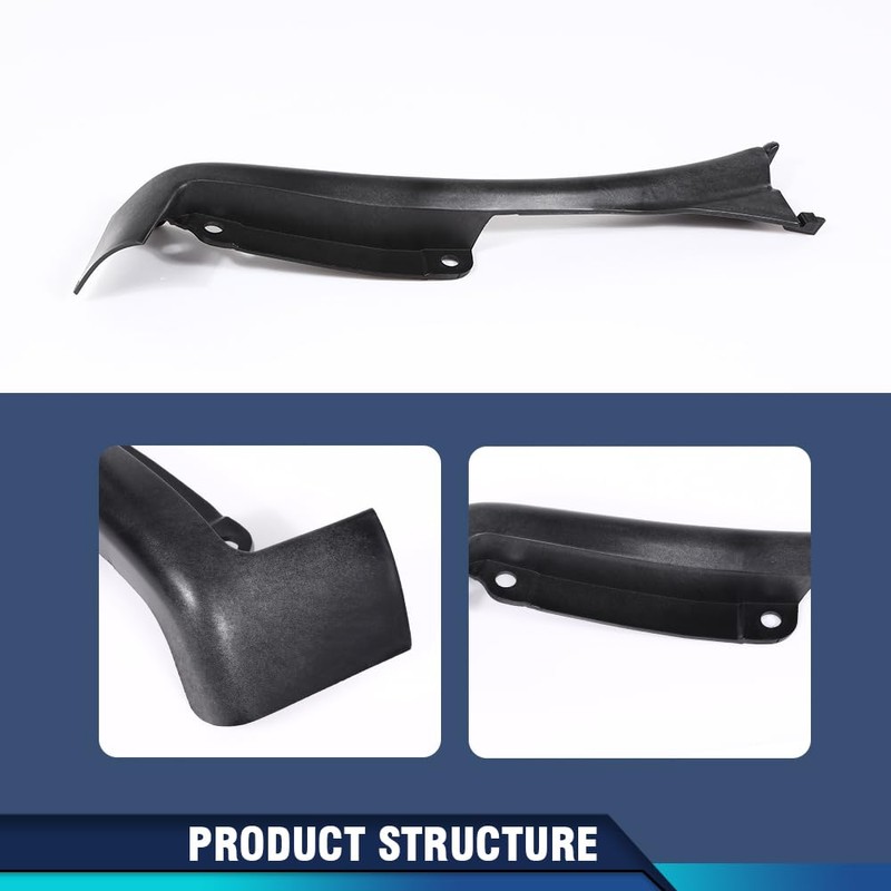 PIT66 Pair Fender Extensions Trim Front Driver & Passenger Side