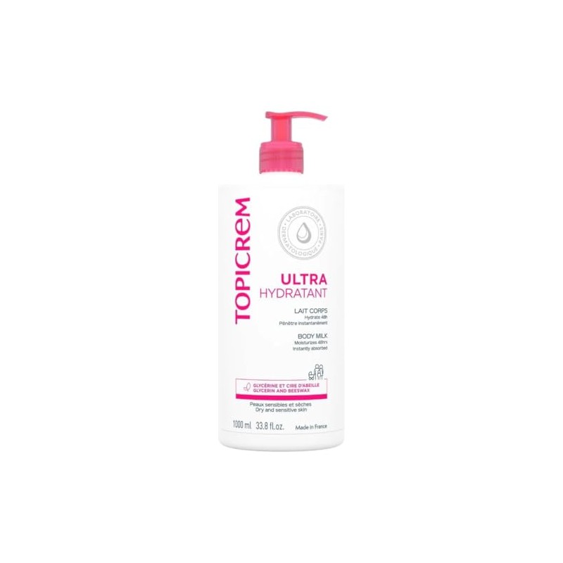 Topicrem Leche Corporal ultra- hidratante - 1000 ml