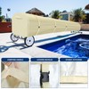 Swimming Pool Solar Reel Cover, 16Ft Heavy Duty Waterproof Solar