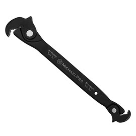 MichaelPro Auto Size Adjusting Wrench 3/16' to 11/16", "MP001229", "Black