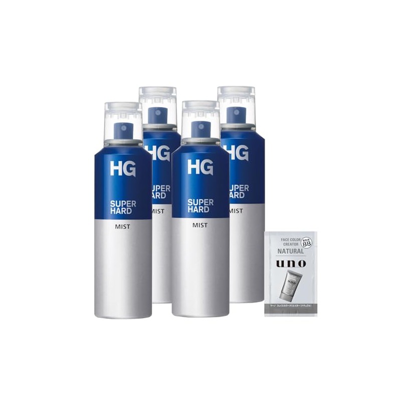 [Bulk Purchase] HG Super Hard Mist x 4 + Bonus