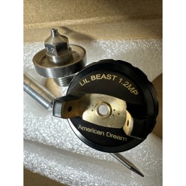 American Dream Custom Paint 0.5 1.0 1.2 Needle Cap Nozzle KIT Set FOR LIL BEAST LVMP Mini paint Gun Sprayer!