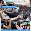 2 in 1 Wireless Apple CarPlay Adapter, Apple and Android,converts