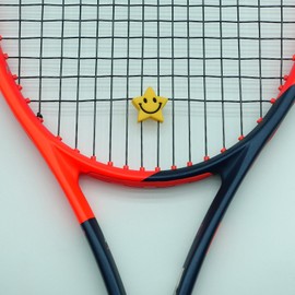 Tannius Tennis Racket Vibration Dampener, 3 Designs(4-6 Packs), Racket String Shock Absorber, Great Tennis Gift (4 Stars)