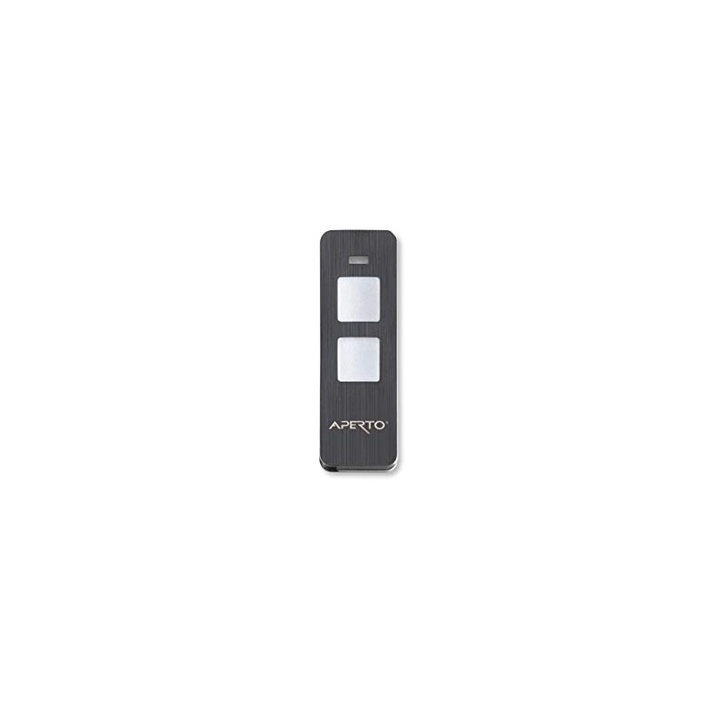 Aperto Pearl Twin S10019-00003 Handheld Transmitter (2 Commands, Black)