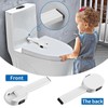 Toilet Lock Baby Child Proof Toilet Seat Safe Lock Bathroom
