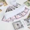 L LIKED Blank Money Band Self Sealing Currency Straps for