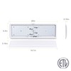 Leisure LED RV LED Ceiling Light Fixture 20" x 6.5"