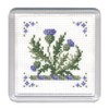 Victorian Thistles Coaster - Cross Stitch Kit